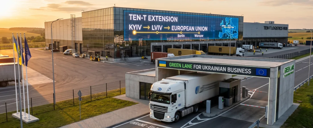 Перехід на стандарти TEN-T: що означає розширення європейських транспортних коридорів для українського бізнесу